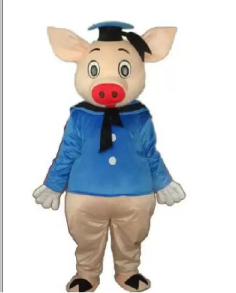 2024 vente directe d'usine cochon mascotte Costume adulte Halloween fête d'anniversaire dessin animé vêtements