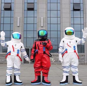 2024 Factory Sale Hot Space Suit Astronaut Mascot Kostuums rugzak met handschoen, schoenen, gratis verzending volwassen maat