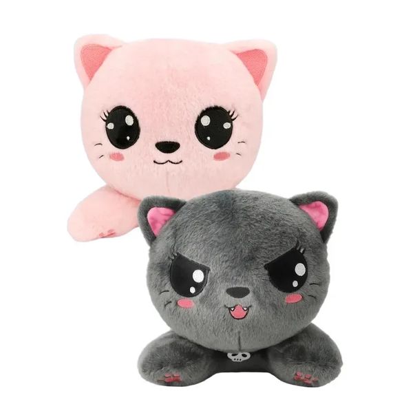 2024 Fábrica al por mayor 25 cm 2 colores Miss Misa Plushy Moon Plushy animación película y televisión muñecas de gatos periféricos para regalos de niños