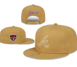 2024 Moda Béisbol Gorras para el sol Bravos Campeones Serie Mundial Todos los equipos para hombres Mujeres Sombreros de fútbol Snapback Strapback Hip Hop Sombrero deportivo Orden de mezcla