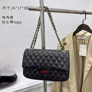 2024 Fashion Classical Luxury Brand Tote Sac Log Premium Craft Beautiful Purse Lingge Caviar Sac Designer Fashion Premium Leather Sac Sac pour femmes Q1
