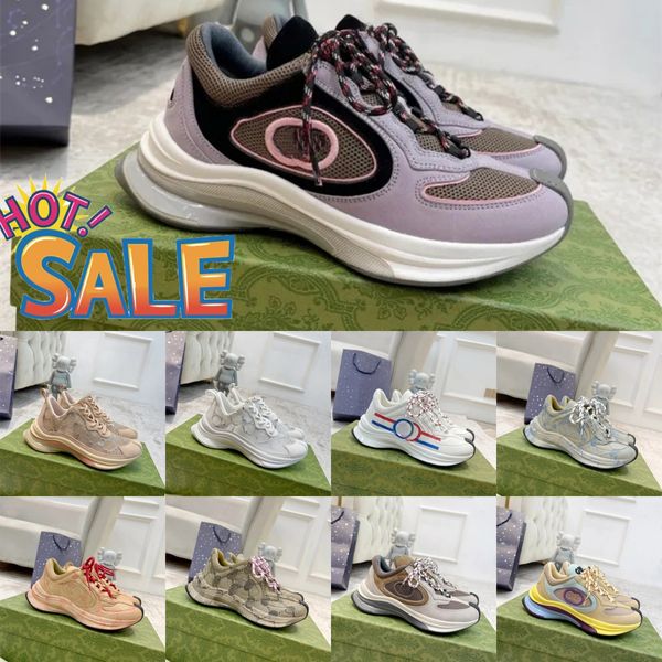 2024 Fashion Comfort Casual Shoes Women Designer Shoes Travel Lace-Up Sneaker Running Trainers Letters Womans Shoe Platform Shoe Mens