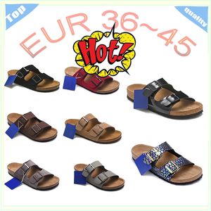 2024 Fashion Comfort Summer Cork Slippers Mens Dames Flats Sandalen Casual schoenen Slippers Slippers slippers Luxe designer slippers slipper