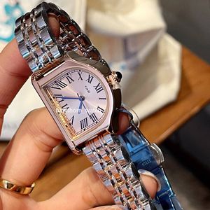 2024 Fashion Designer Watch Gift Luxury Lady Classic Classic Vintage Quartz Mouvement Roman Markers Regardez Luxury Watchs Watan Watch the Simple Watchs