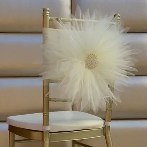 2024 mode elegante vintage bruiloftstoel bedekt tule kristallen bloem vleugels groothandel feestbenodigdheden accessoires 14