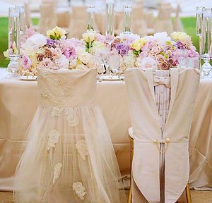 2024 Fashion Elegant Vintage Widding Chair Covers Satin Flower Sashes Wholesale Party Supplies Accessoires 18