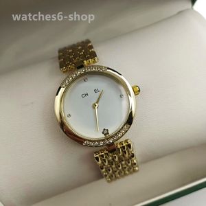 2024 Fashion Gold roestvrij staal Dames Diamanten Mens Iced Out Designer Quartz Automatische bewegingshorloge Reloj horloges gouden hoogwaardige polshorloges met doos