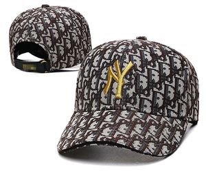 2024 mode hoogwaardige groothandel straatbal caps n honkbal hoeden heren dames sportkappen vooruit cap casquette ontwerper verstelbare trucker hoed y4
