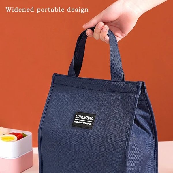 Bolsas para la comida para hombre y mujer, organizador de caja Bento impermeable, bolsa enfriadora de alimentos y bebidas para acampar, moda 2024