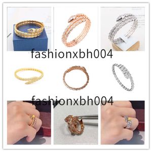 2024 Bracelet de marque de bijoux de mode Gold Bracelet serpentin dames hommes charme