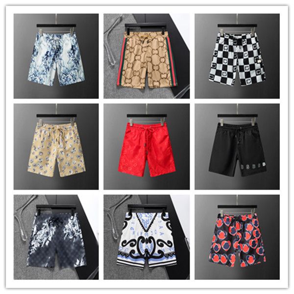 2024 Fashion Men de maillots de bain masculin Plaid Swim Shorts Summer Place Pantalon Pantalon Board Gym Sports Mesh Sports Séchage rapide Swimswear Imprimés Vêtements asiatiques M-3XL