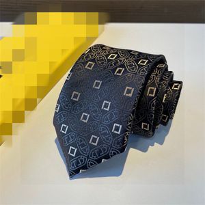 2024 Fashion Men Ties Silk Tie 100% Designer Solid NecTie Jacquard Classic geweven handgemaakte stropdas voor mannen Wedding Casual en zakelijke stropdassen met originele doos 999