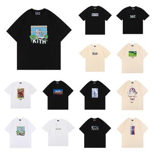 2024 Mode Nouveau Kith Tom et Jerry T-shirt Designer Hommes Tops Femmes Casual Manches courtes SESAME STREET Tee Vintage Vêtements Tees Outwear Top Oversize Homme Shorts