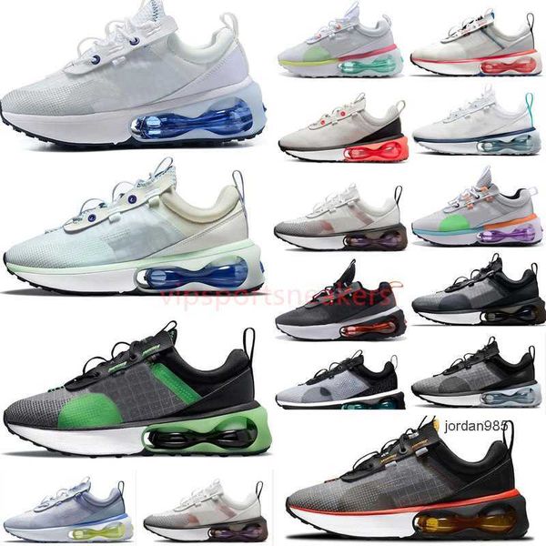 2024 Fashion React vision hommes chaussures de course fantôme voile marron clair triple noir blanc irisé vaste gris GS dans le monde entier hommes femmes baskets