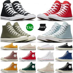 Top Canvas Casual Shoes Fashion Simple Pure Color Men Women Lienzo Zapatos de lona baja Top alto Casco Casual Avista Avista talla 35-44