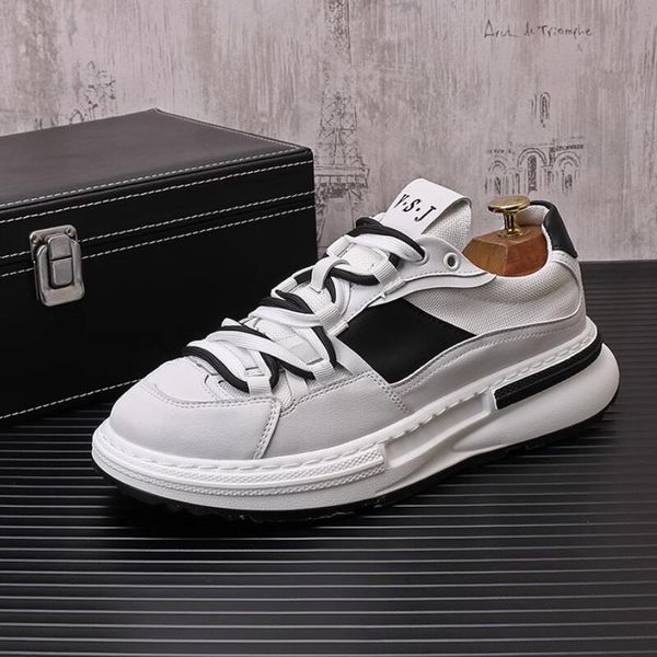 2024 Fashion Summer Bounchable Botting Fotting Men's’s Designer Sneakers décontractés Hip Hop Street Zapatos Hombre A22