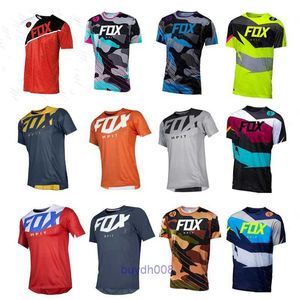 2024 Mode T-shirt Mountainbikepak Foxx Heren T-shirts Heren Enduro Korte Camiseta Mtb Shirt Wielerteam Downhill Dh Off-road Fiets Motocross Maillot 2wks