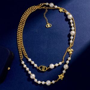 2024 Collar de perlas populares de joyas de joyería para mujeres de moda