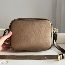 2024 Fashion Womens Mens Snapshot Texture High Texture Snap Shot Ladies Sac à main Famous Camera Designer Small Crossbody Purse Mini Marc Women Sacs Messenger