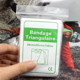 2024 Bandage de triangle non tissé des premiers soins enveloppant de la gaze fixe