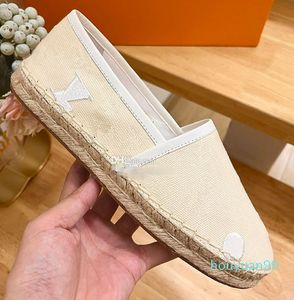 2024 Fisherman Designer for Women Flats Chaussures Luxury Fashion Brand Chaussures Taille 35-41 Modèle