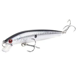 2024 señora de pesca 1pcs cebo de lucio minnow 11cm 10.5g natación profunda wobblers cigüeñimiento