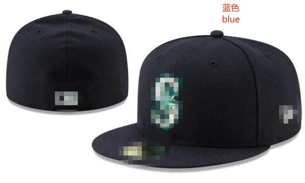 2024 Capes ajustées Letter Hip Hop Taille des chapeaux Baseball Caps Bascold Pé plus plat pour les hommes Full Ferme fermé G-3