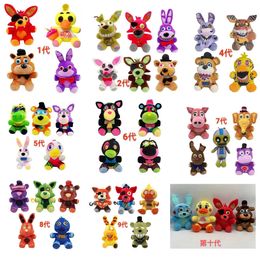 2024 Five Nights at Freddy's 1-10 figura de dibujos animados de juguete de peluche de juego de dibujos animados