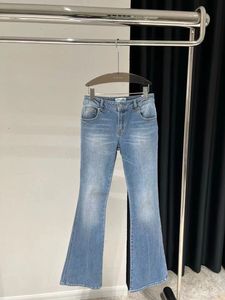 2024 Flare Slim Envío gratis Jeans Skinny Women's Designer Pantalones de mezclilla para mujeres 52922