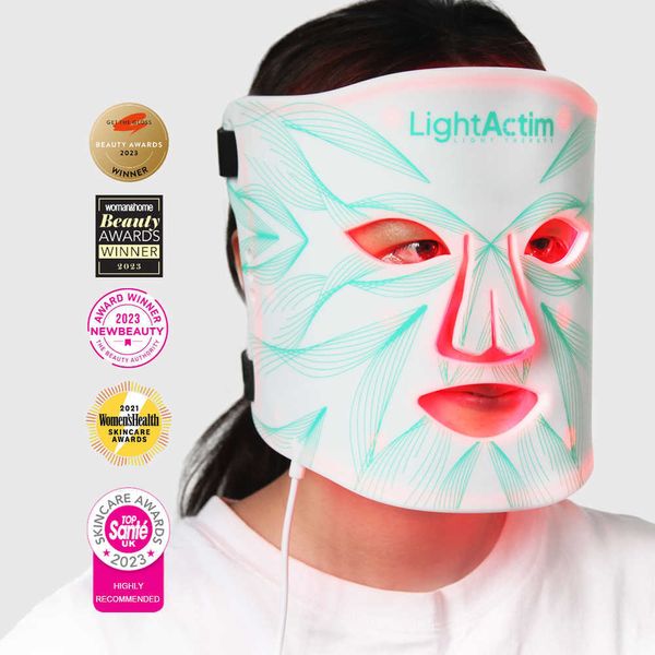 2024 masque de visage à LED de silicone flexible 630 nm Masque de thérapie de photon de lumière rouge Repierre