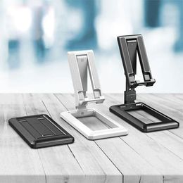 2024 opvouwbare tablet Mobiele telefoon Desktop Telefoonstandaard voor iPad iPhone Samsung Desk Holder Verstelbare bureaubest Smartphone Stand- Foldable Desk Bracket