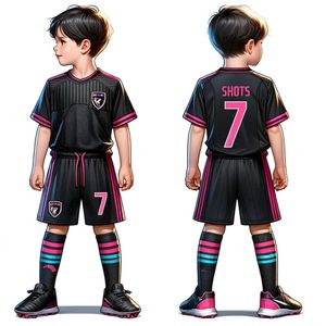 Ensemble de maillots de football pour enfants, maillot de football, gardien de but, 2024