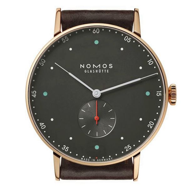 NOM – montre en alliage de Quartz haut de gamme pour hommes et femmes, nouveau cadran Semi-petit à deux broches, commerce extérieur, 2024