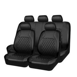 Funda protectora Universal para asiento de coche, cubierta de cuero de calidad de lujo para asiento de coche, accesorios cómodos, 2024