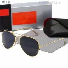 2024 Rahmen Sonnenbrille Klassische Marke Retro Frauen Sonnenbrille Luxus Designer Brillen Rays 3025 Brillen raiebanity Designer Adumbral Bans Sun 7XBJI raies ban Männer