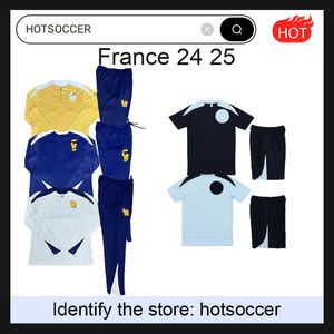 2024 Franse tracksuit mbappe Men Kids voetbalshirt Kolo Muani Saliba Fofana Giroud Dembele Paward M.Thuram Guendouzi Camavinga Franse training jersey