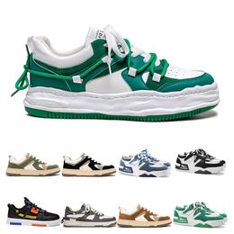 2024 Gai canvas schoenen ademende heren dames grote mode ademende comfortabele bule green casual heren trainers sport sneakers b18