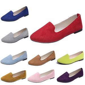 2024 Gai Men Mujeres zapatos casuales entrenador naranja triple rojo rojo amarillo morado verde púrpura zapatillas rosa cuatro cuatro