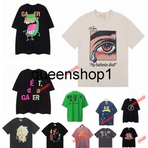 2024 Galeries T-shirts Hommes Femmes Designer T-shirts Depts Gall-Ery Cottons Tops Homme S Casual Chemise Luxurys Vêtements Street Shorts Manches Vêtements Taille S-XL g5