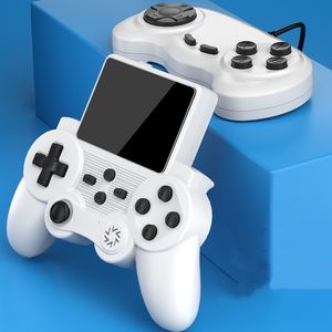 2024 Manette de jeu Consoles de jeux vidéo portables avec 520 jeux intégrés Console de jeu rétro Joueur de jeu Deux rôles Manettes Cadeau d'anniversaire pour enfants et adultes