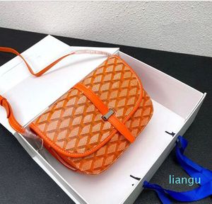 2024 Sac à bandoulière en cuir authentique enveloppe porte-purs pour femmes Hangbag 01