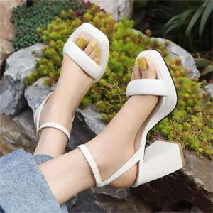 2024 Gladiator Summer Feme Female Sandals Chaussures Plateforme de plate-forme Green Blanc High Talons grandes taille 40-46 Femmes 16385 57692 29 1E2