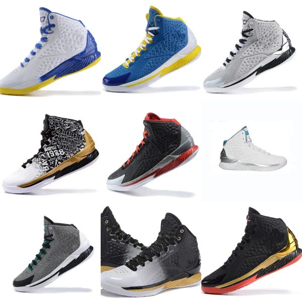 2024 Dieu des Trois Chaussures de basket-ball de première génération à vendre École primaire Hommes Femmes Championnat Pack Sport Chaussure Trainner Baskets Taille US4-US12