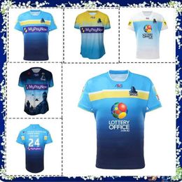 2024 Gold Coast Titans Home Away Training Indigenous Training Rugby Jersey - Mens Size S-5XL