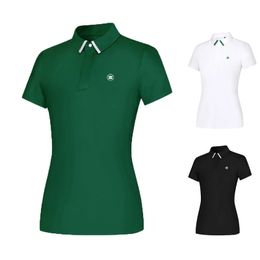 2024 Golf Wear Polo Polo Summer Sport Sport Golf Golf Shirts Shirts Sorfust Sweet pour femmes 240419