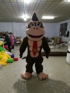 2024 Gorilla Mascot Costume Monkey Custom Fancy Costume Anime Kit Mascotte Tema Fancy