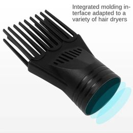 2024 HUT SALON HUIS SALON Salon Styling Wind Cover en Air Mouth Salon Haar rechte kamdroger Mondstuk Blaas verzamelen Wind Comb Diffuserhair Styling Comb Mondstuk