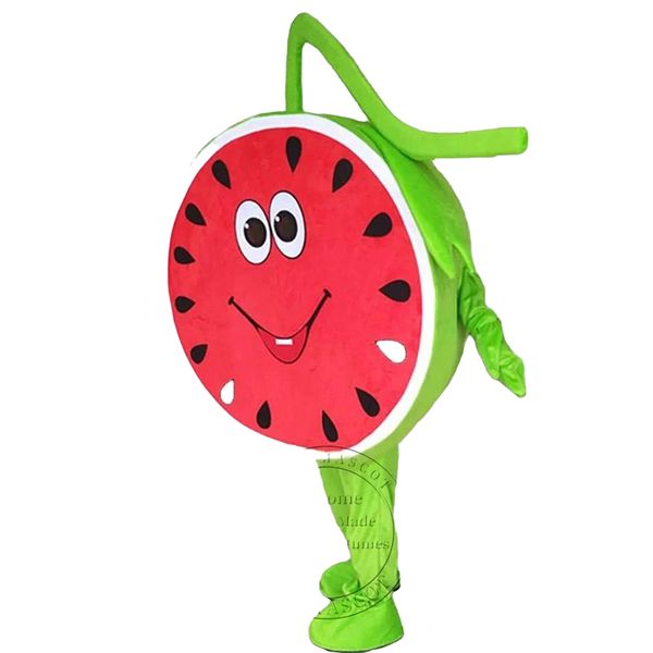 2024 Halloween Adulte Melon Mascot Costume Schéma Sophommante Advertising Birthday Party Costume Tenue