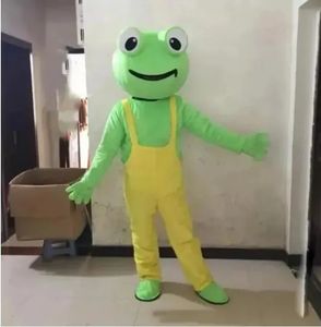 2024 Halloween taille adulte dessin animé grenouille mascotte costume pour fête personnage de dessin animé mascotte vente livraison gratuite support personnalisation