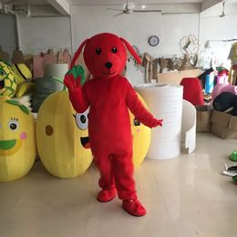 2024 Halloween Taille adulte Chien Puppy Mascot Costume Costumes Adult Parto Cartoon Costume Costume Costume Costume Cartoon Somanier Fancy Dishy